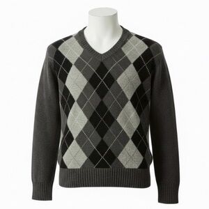 Gap Kids Boys Argyle Sweater Size 6-7